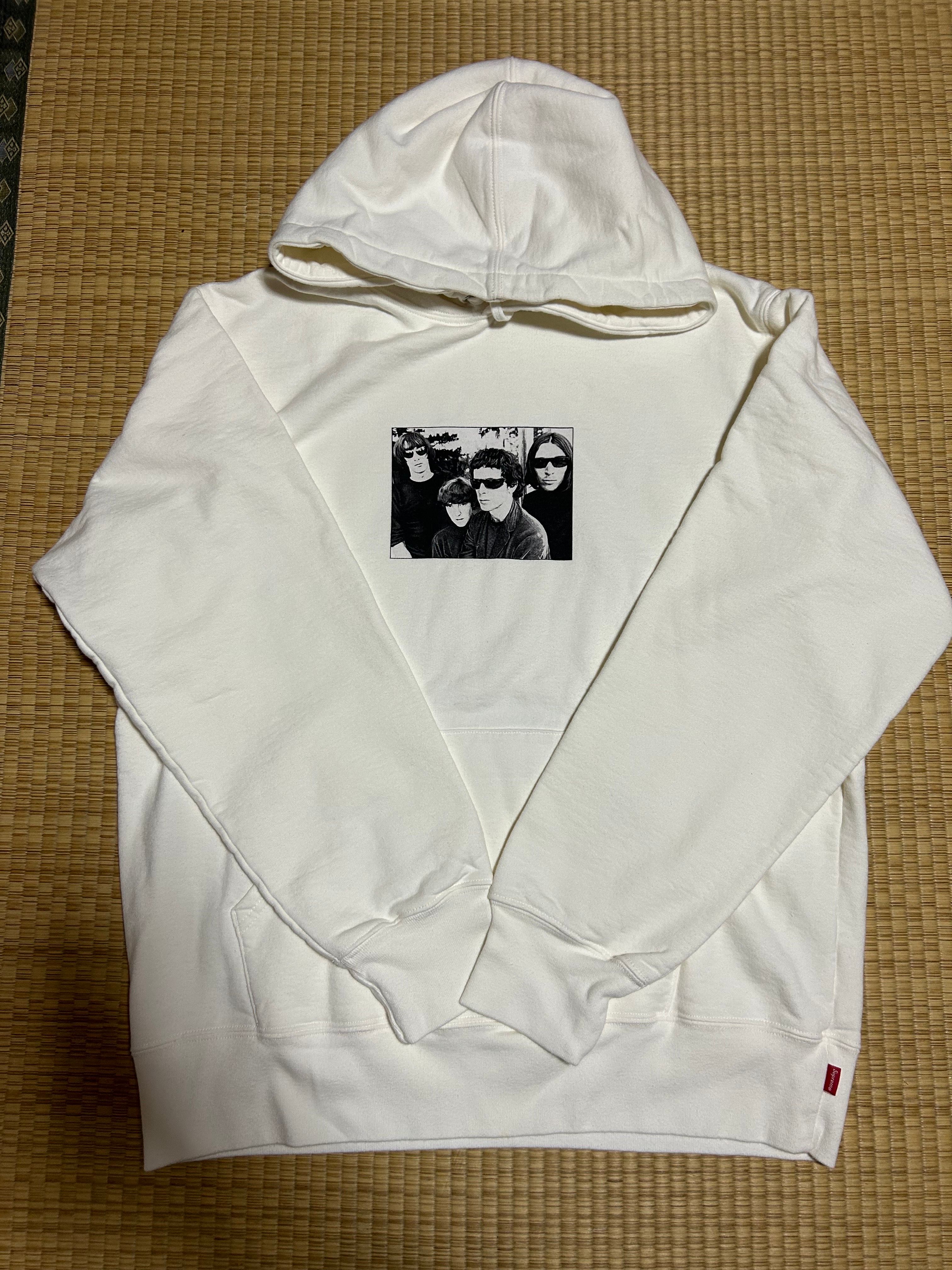 Supreme The Velvet Underground Hooded Sweatshirt "White"
