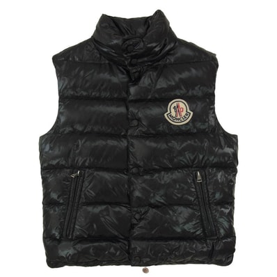 MONCLER モンクレール Z6H0213 スープリームスタグ TIBET チベット ダウン ベスト ブラック系 1【中古】