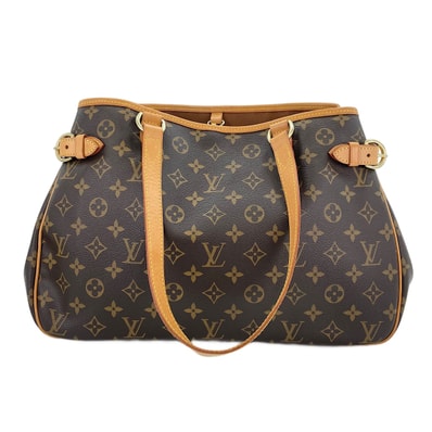ヴィトン LV バティニョール・オリゾンタル トートバッグ【中古】