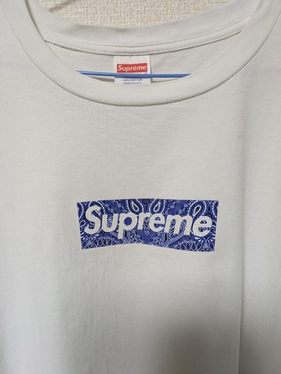 Supreme Bandana Box Logo Tee "White"