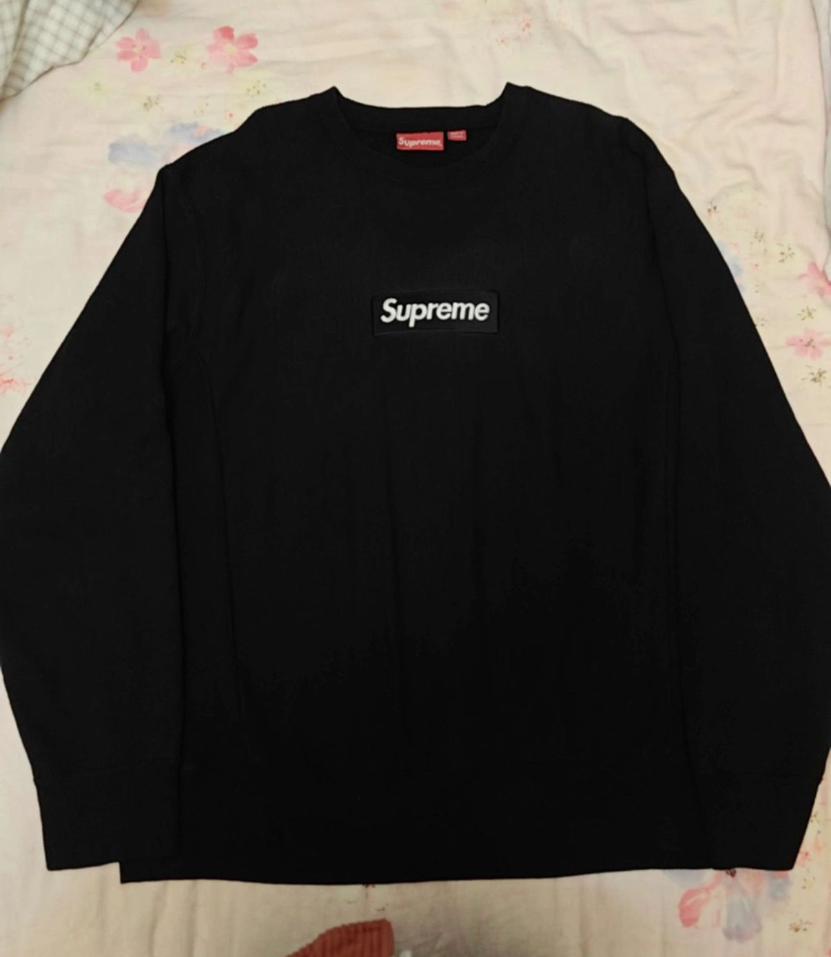 Supreme Box Logo Crewneck Sweatshirt "Black" (18FW)