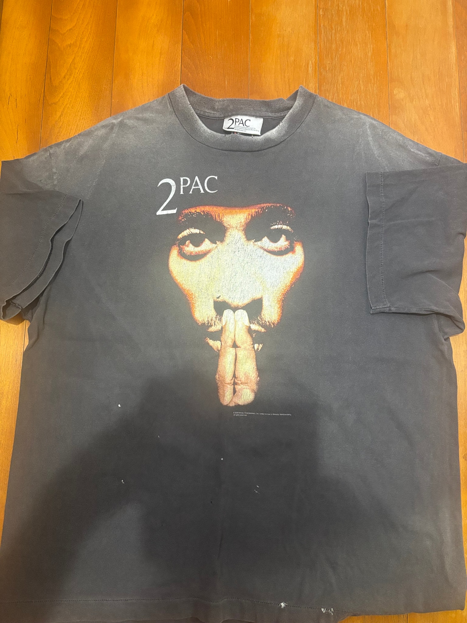 SAINT Mxxxxxx x 2PAC SS Tee "Black"