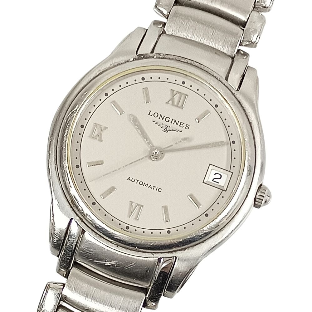 LONGINES ロンジン L5.660.4 グランドクラシック デイト 自動巻き 腕時計 シルバー 正規品 / C947