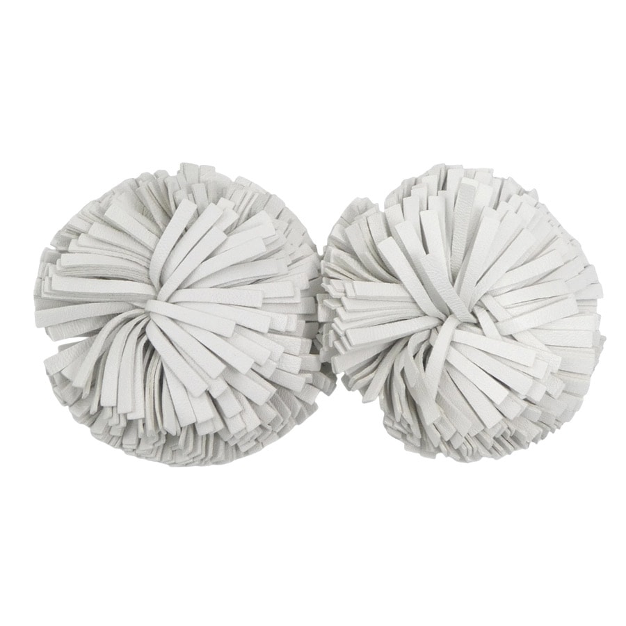 ボッテガヴェネタ BOTTEGAVENETA ピアス レザー/シルバー925 アイボリー レディース【中古】 r10970a