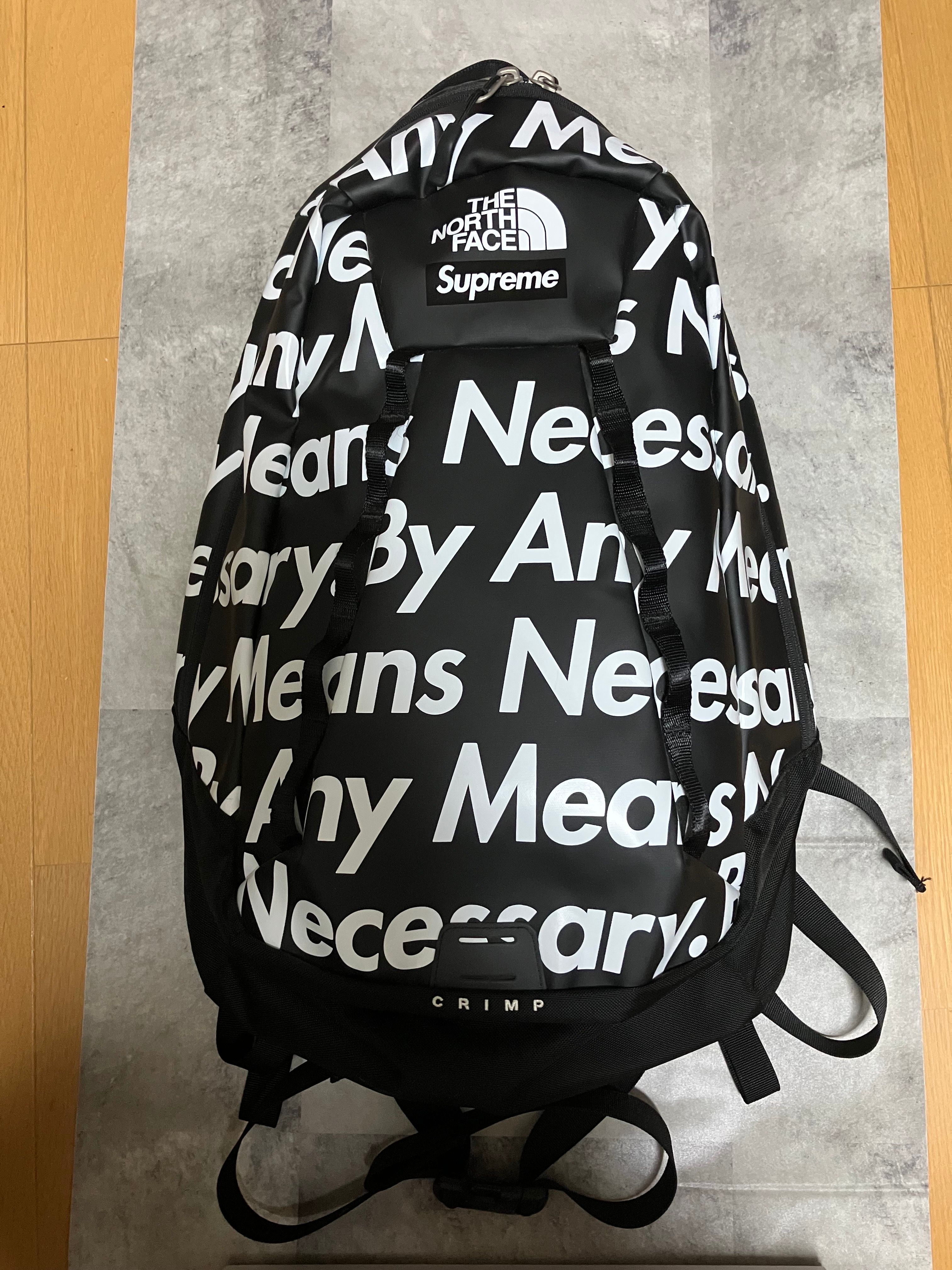Supreme The North Face By Any Means Base Camp Crimp Backpack "Black" NM715501 / NF00CT4B