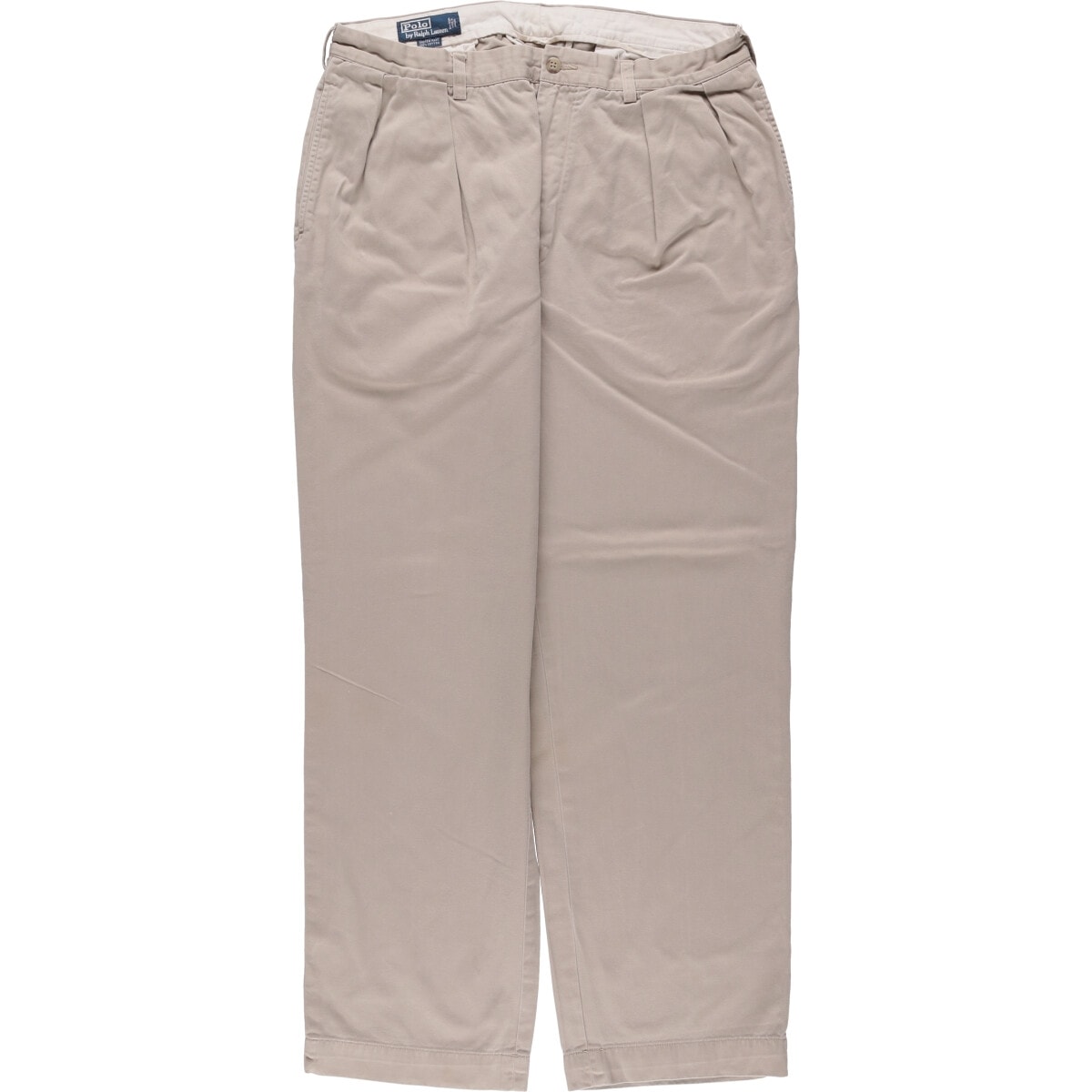 古着 ラルフローレン Ralph Lauren POLO by Ralph Lauren ツータック チノパンツ メンズw35相当/eaa574487