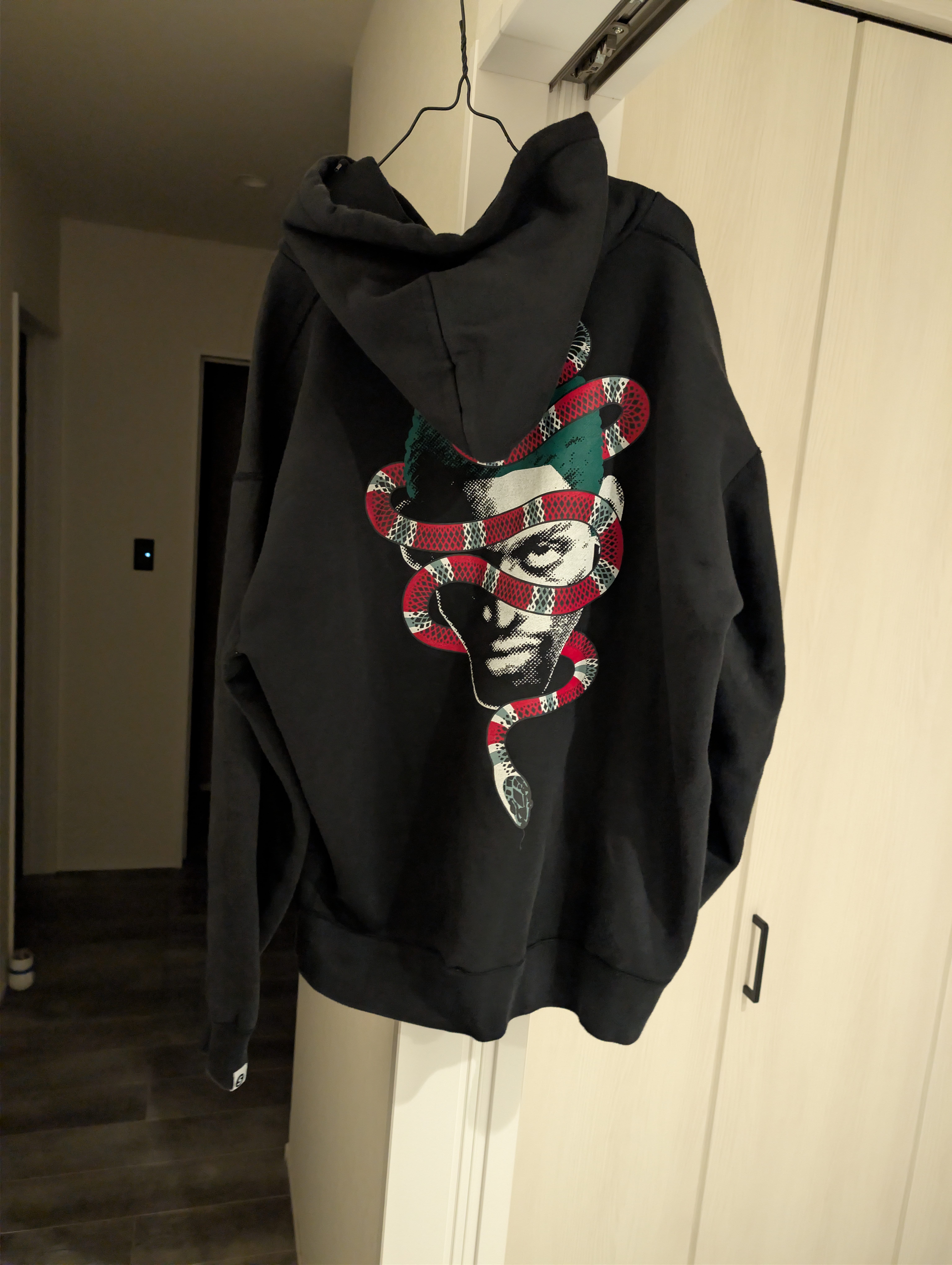 SAPEur Year of the Snake Hoodie "Black" A0025-043