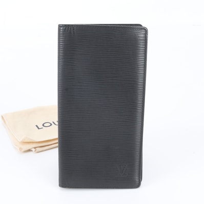 ■美品 ルイヴィトン エピ ポルトフォイユ ブラザM66542 長財布