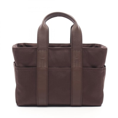 エルメス HERMES アカプルコPM ハンドバッグ バッグ キャンバス トワルシェブロン トワルシェブロン レディース ブラウン系 【中古】