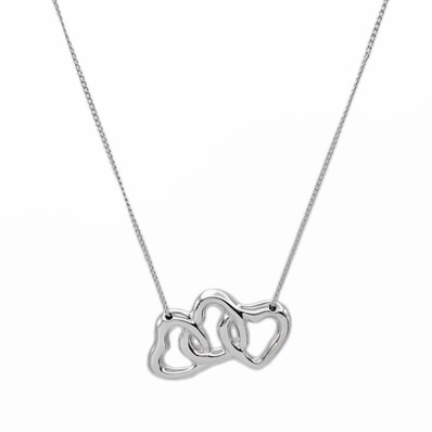 TIFFANY&Co. ティファニー トリプルハート ネックレス
ペンダント SV925 シルバー 新品仕上済 レディース
【中古】