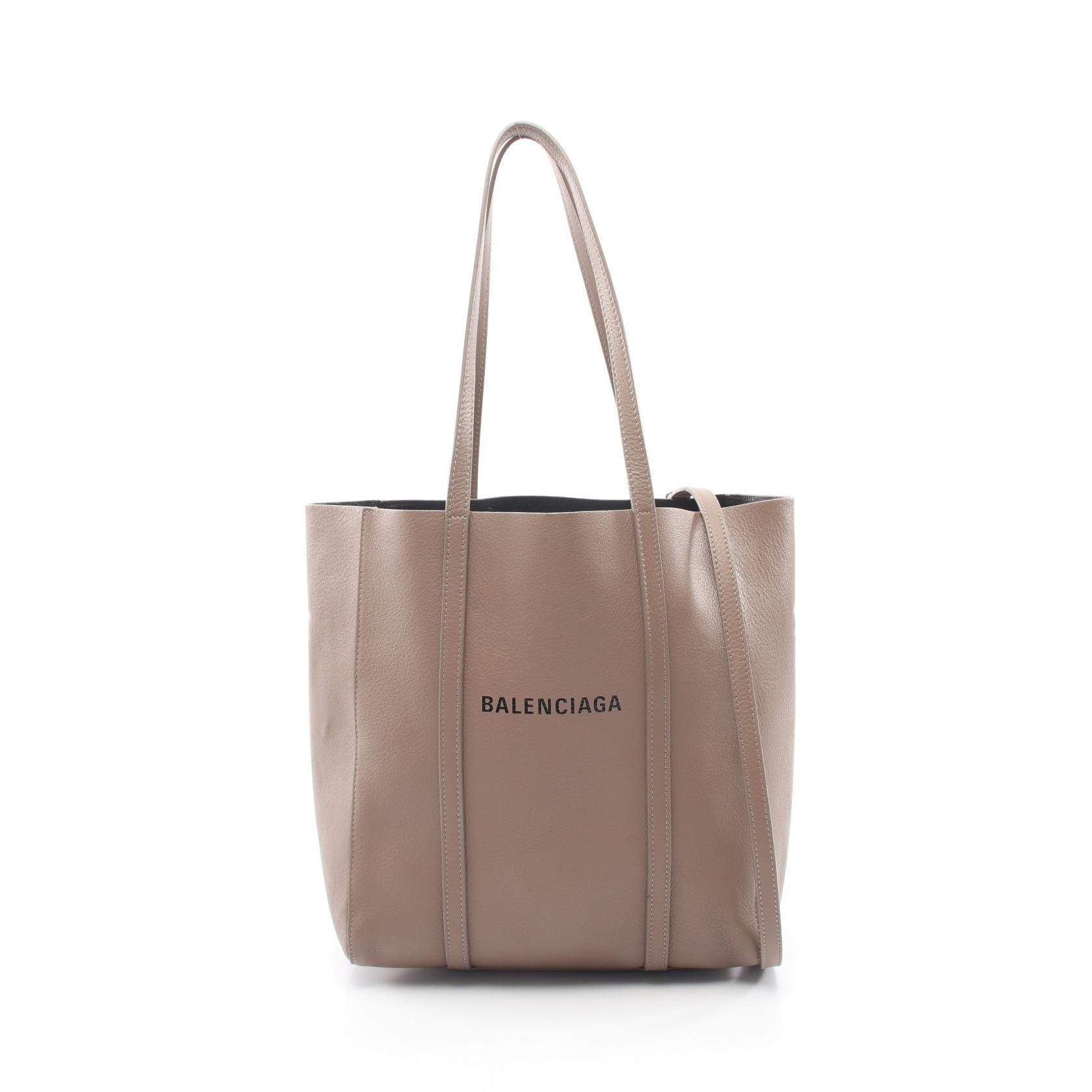 バレンシアガ BALENCIAGA EVERYDAY TOTE XS エブリデイ トート 2WAY トートバッグ バッグ レザー レディース ベージュ系 551810 【中古】