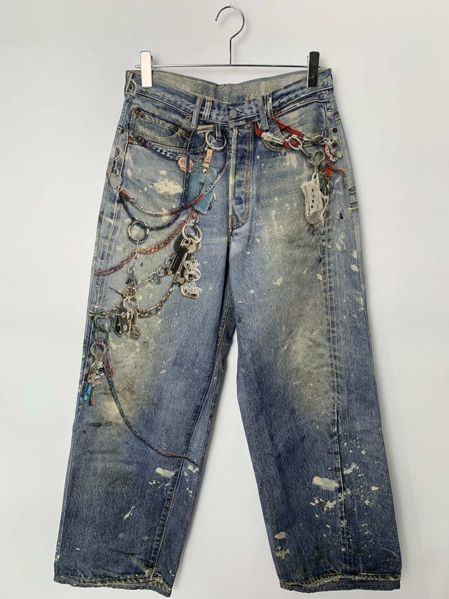 Acne Studios Baggy Fit Trousers - 1981M "Mid Blue"