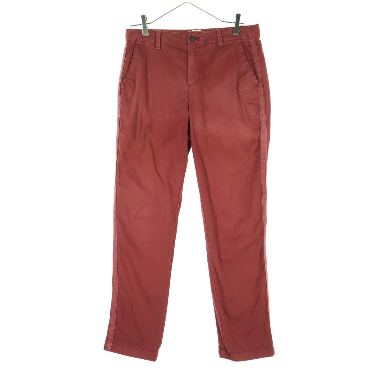 GAP ギャップ コットン チノパンツ 2 レッド