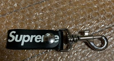 Supreme Leather Key Loop "Black"