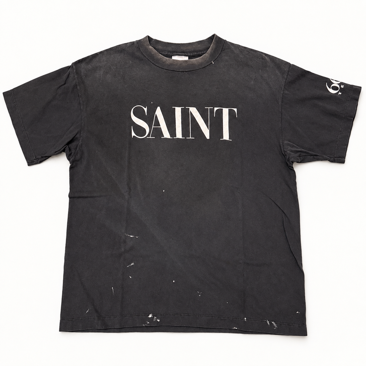 SAINT Mxxxxxx SS T-Shirt Saint 666 "Black"