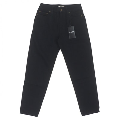 未使用品 サンローランパリ デニムパンツ ブラック メンズ 27 644678