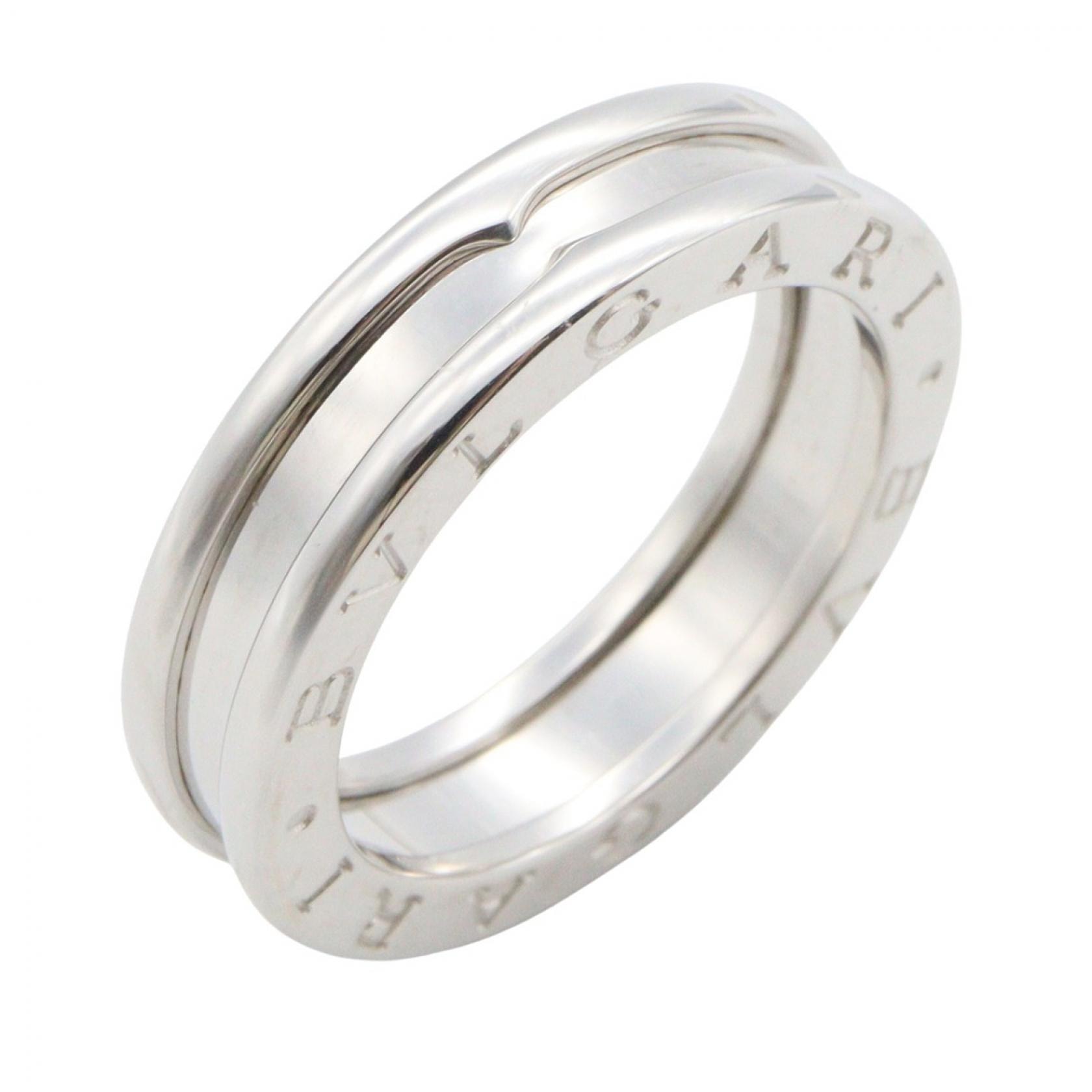 ブルガリ BVLGARI B-zero1 ビーゼロワン リング 1バンド リング・指輪 ジュエリー K18WG(ホワイトゴールド) メンズ レディース シルバー系 346566 【中古】