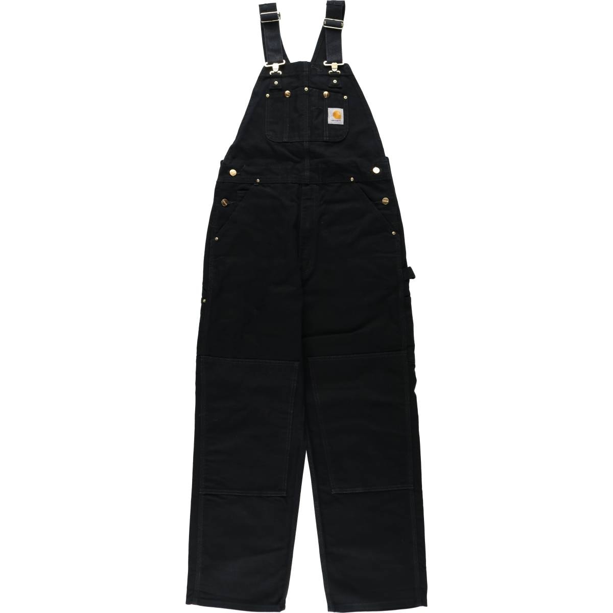 古着 カーハート Carhartt ダブルニー ダック オーバーオール メンズw34相当/eaa633601
