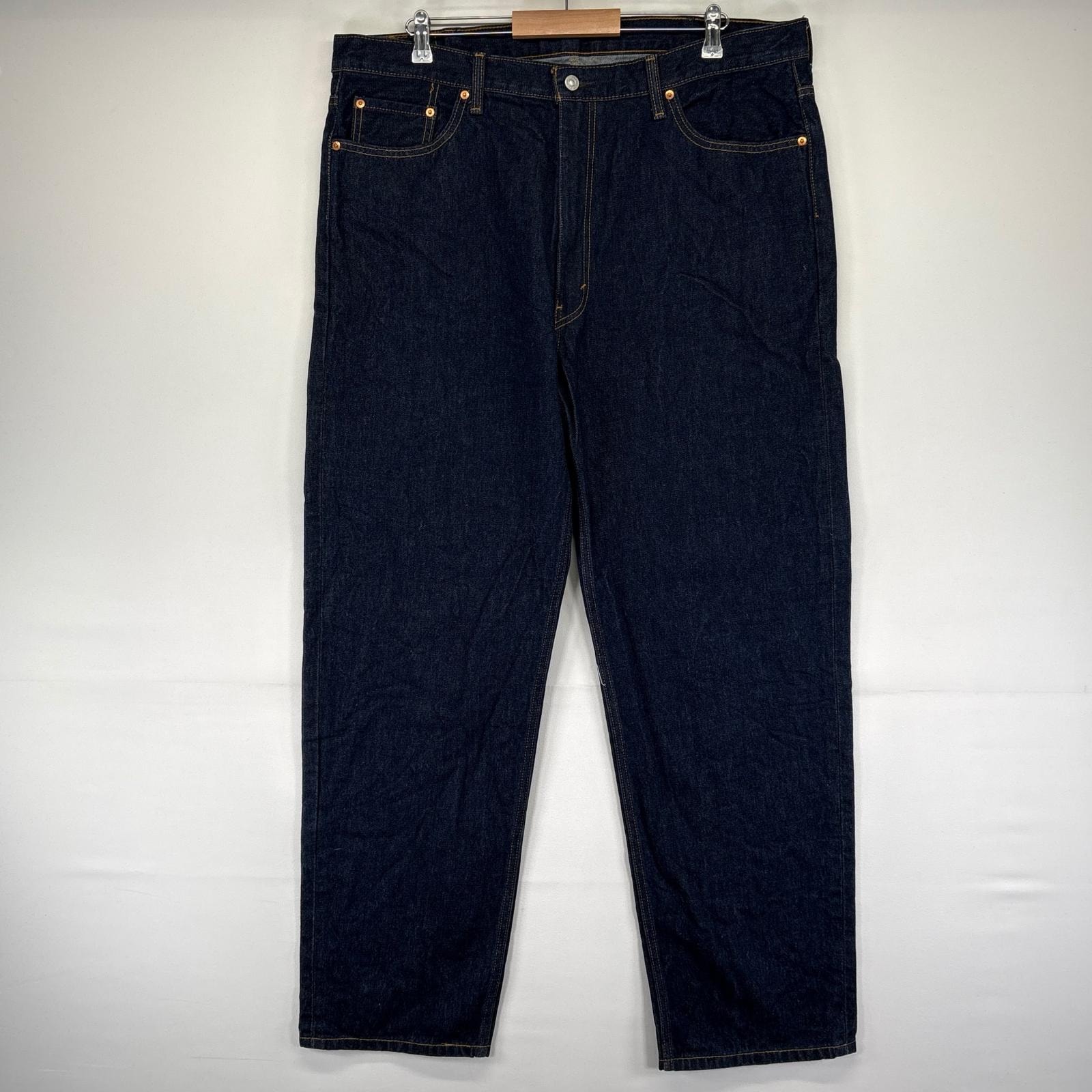 古着 リーバイス Levi's デニム パンツ 550 テーパード ジーパン ジーンズ インディゴ 大きいサイズ w42 L34  ブルー系 メンズ