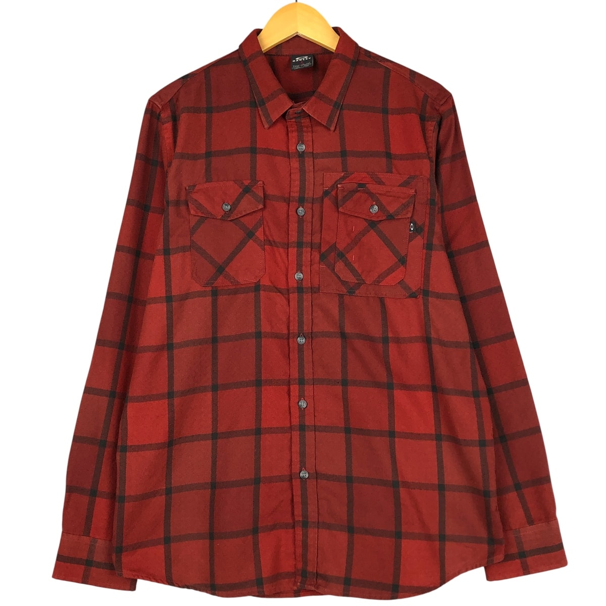 古着 オークリー Oakley 長袖 ライトネルチェックシャツ メンズL相当/eaa599483