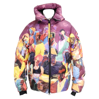 カナダグース xKIDSUPERSTUDIOSxNBA【新品同様】2252UKS Crofton Puffer Jacket ダウンジャケット XL/TG