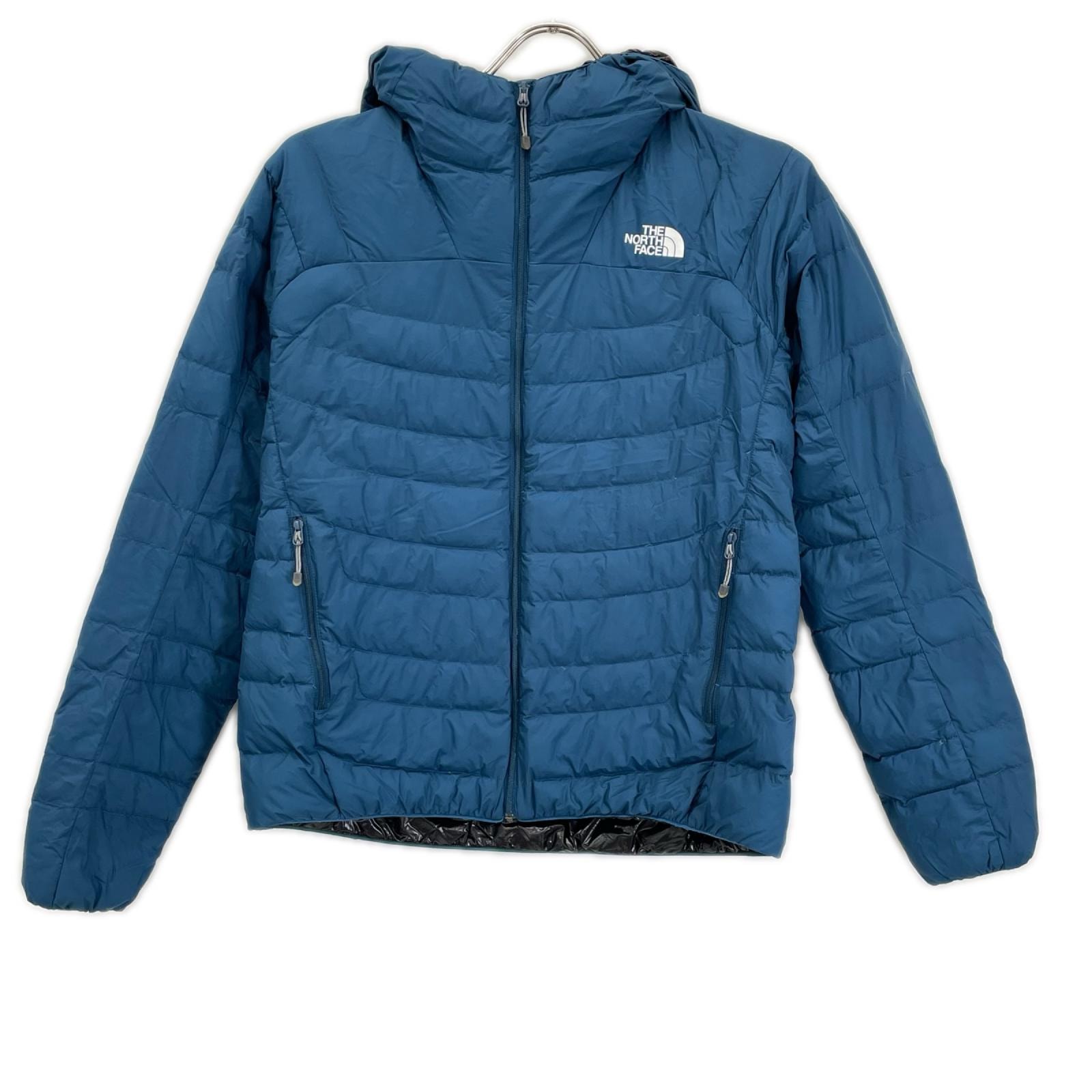 ノースフェイス NYW81711 ブルー THUNDER HOODIE ジャケット M