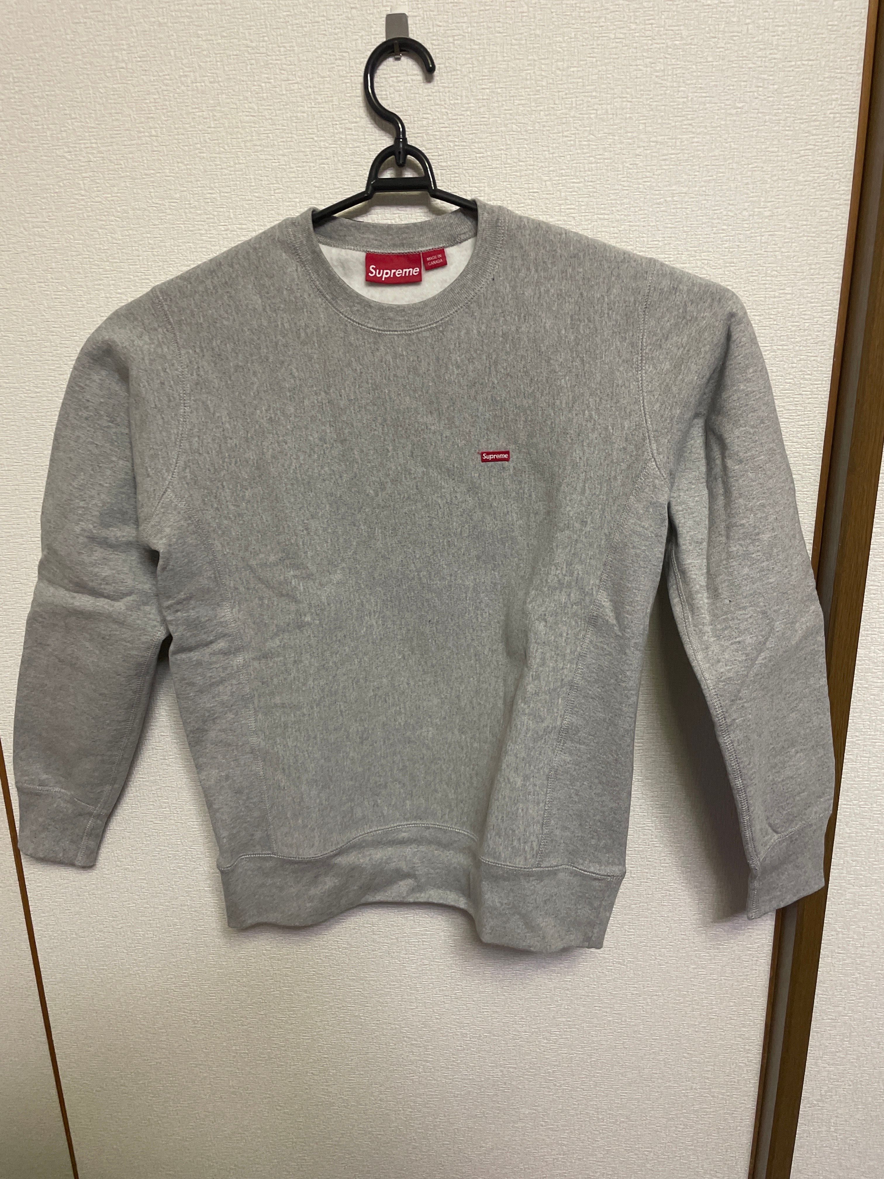 Supreme Small Box Crewneck "Grey" (22SS)
