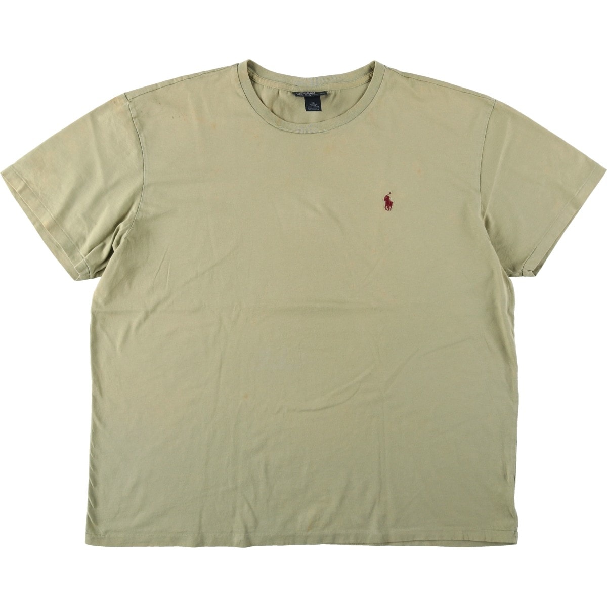 古着 ラルフローレン Ralph Lauren POLO by Ralph Lauren 半袖 ワンポイントロゴTシャツ メンズXL相当/eaa644081