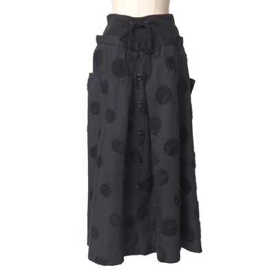 Y's Yohji Yamamoto ワイズ ヨウジヤマモト スカート サイズ1 ドット フレアスカート ブランド古着【中古】20260617/RA9899