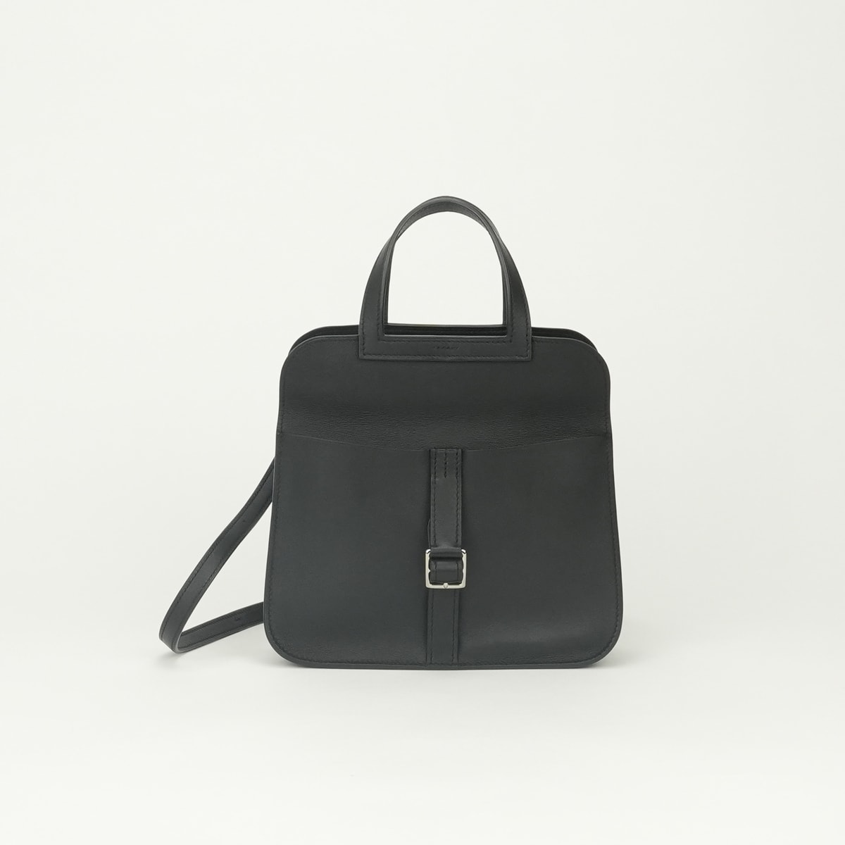 エルメス HERMES アルザン22 ミニ バッグ トートバッグ ショルダーバッグ スイフト ノワール Noir ブラック Black 黒 シルバー金具 ハンドバッグ ヴォースイフト 2way