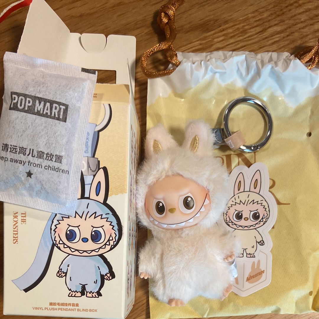 POP MART THE MONSTERS (LABUBU) Pin for Love Series-Vinyl Plush Pendant (A-M) A