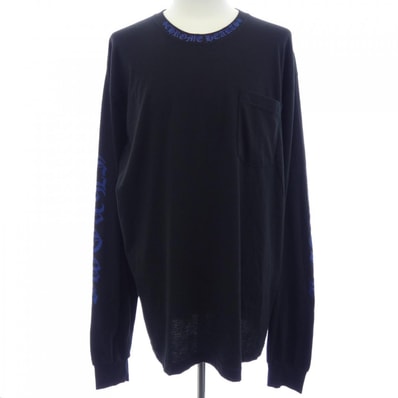 Chrome Hearts Neck Logo Pocket L/S Tee "Black/Blue"