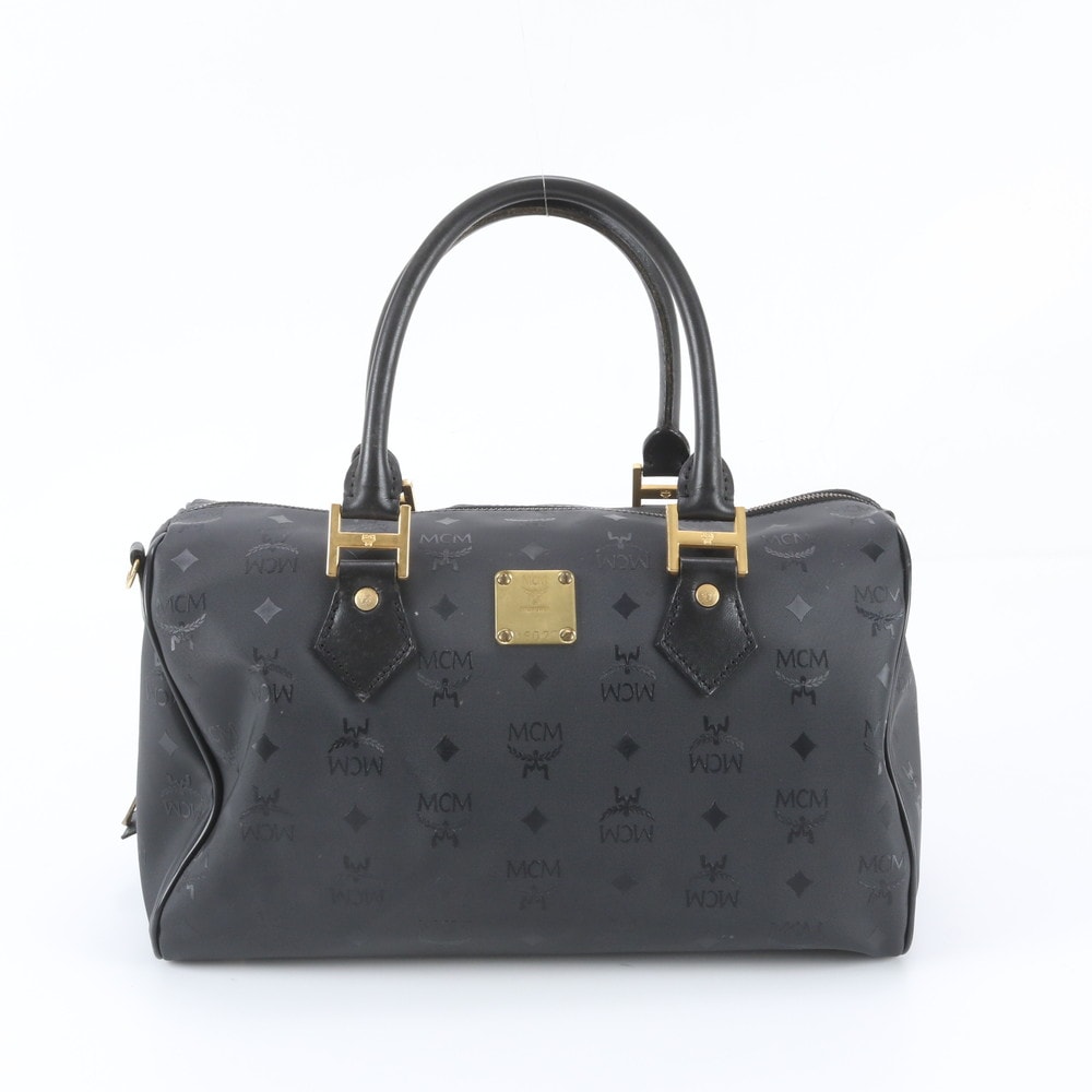 ■美品 MCM エムシーエム ヴィセトスミニ ボストンハンドバッグ