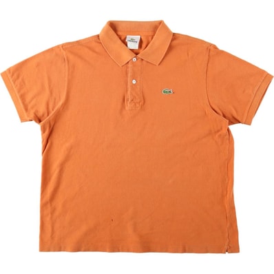 古着 ラコステ LACOSTE フランス企画 半袖 ポロシャツ 7 メンズXXL相当/eaa622991