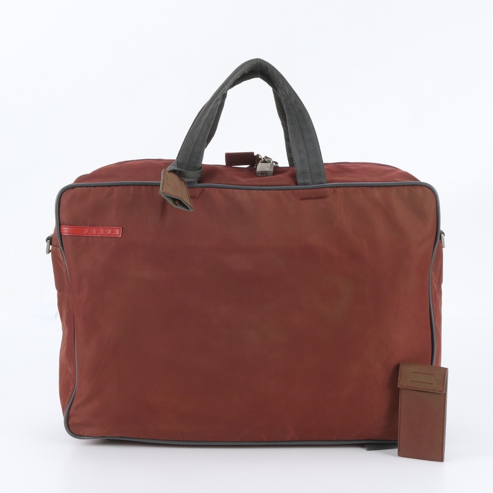 ■美品 プラダ テスート ナイロンボストン バッグ