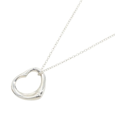 ティファニー TIFFANY&CO オープンハート ネックレス ネックレス ジュエリー シルバー925 レディース シルバー系 【中古】