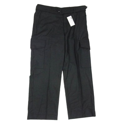 AURALEE オーラリー 25AW A25AP04CF WOOL FULLING FLANNEL CARGO SLACK ウール フランネル カーゴ スラックス パンツ チャコール系 5【極上美品】【中古】