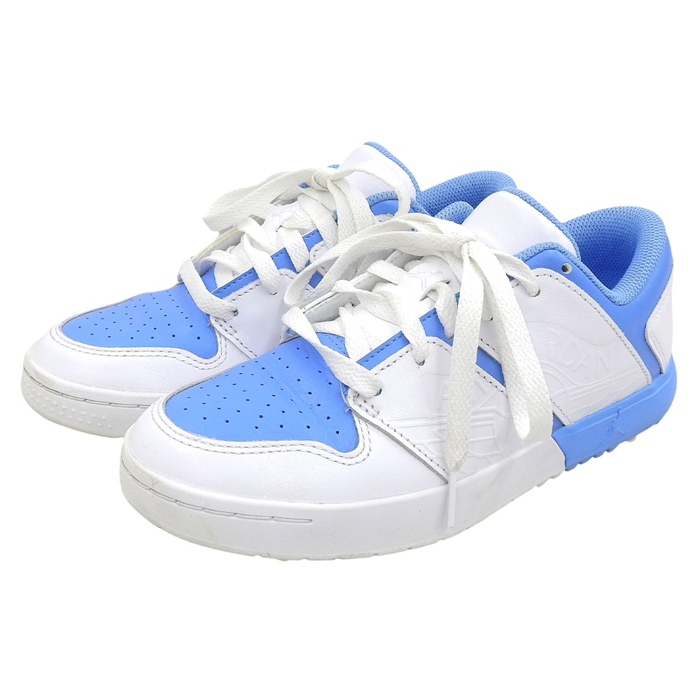 ナイキ AIR JORDAN NU RETRO 1 LOW GOLF UNC スニーカー シューズ レディース ブルー×ホワイト 23.5cm FZ4153-101 5(US)