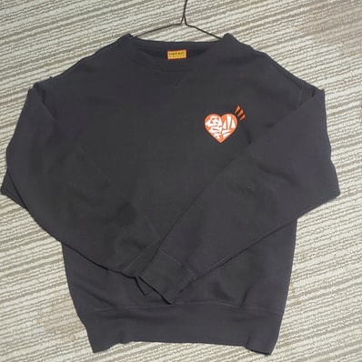 HUMAN MADE Tsuriami Sweatshirt "Black"