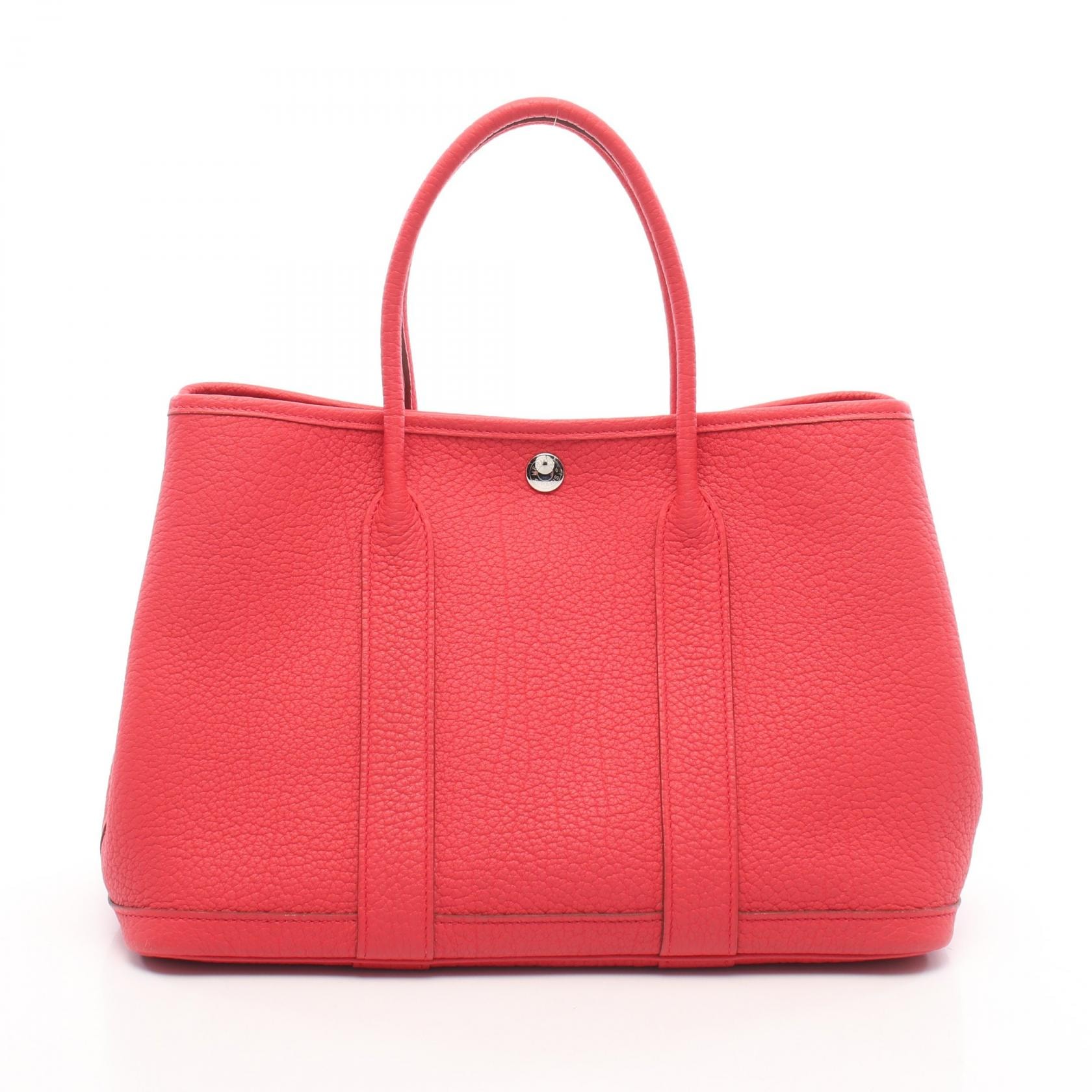 エルメス HERMES ガーデンパーティTPM ブーゲンビリア トートバッグ バッグ ネゴンダ ネゴンダ ピンク T刻印(2015年製造) レディース ピンク系 【中古】