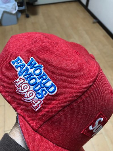 Supreme World Famous Box Logo New Era® "White"