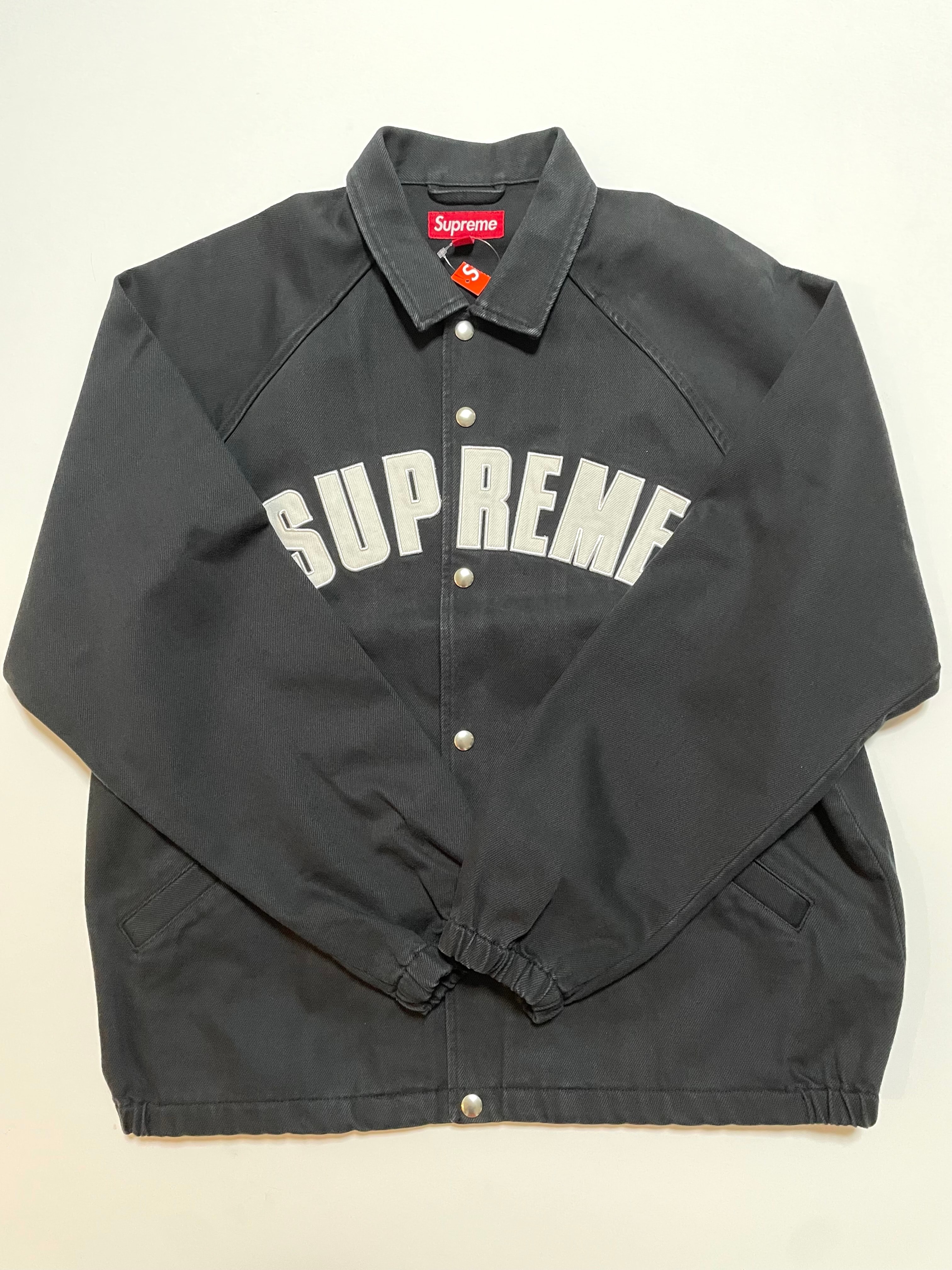 Supreme Arc Denim Coaches Jacket "Black"