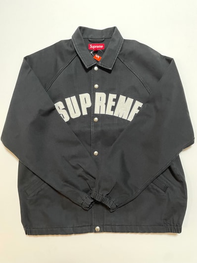 Supreme Arc Denim Coaches Jacket "Black"