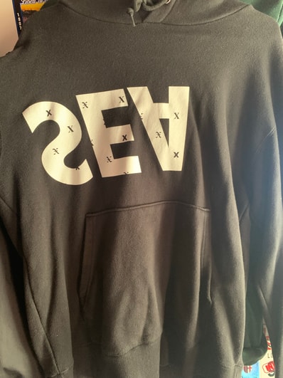 WIND AND SEA x XXX (MONOGRAM) HOODIE "Black"