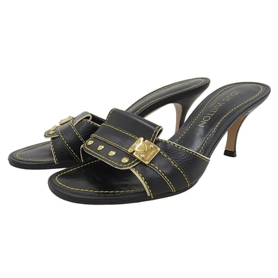 ルイヴィトン 美品 スハリミュール シューズ レディース ブラック 36 36