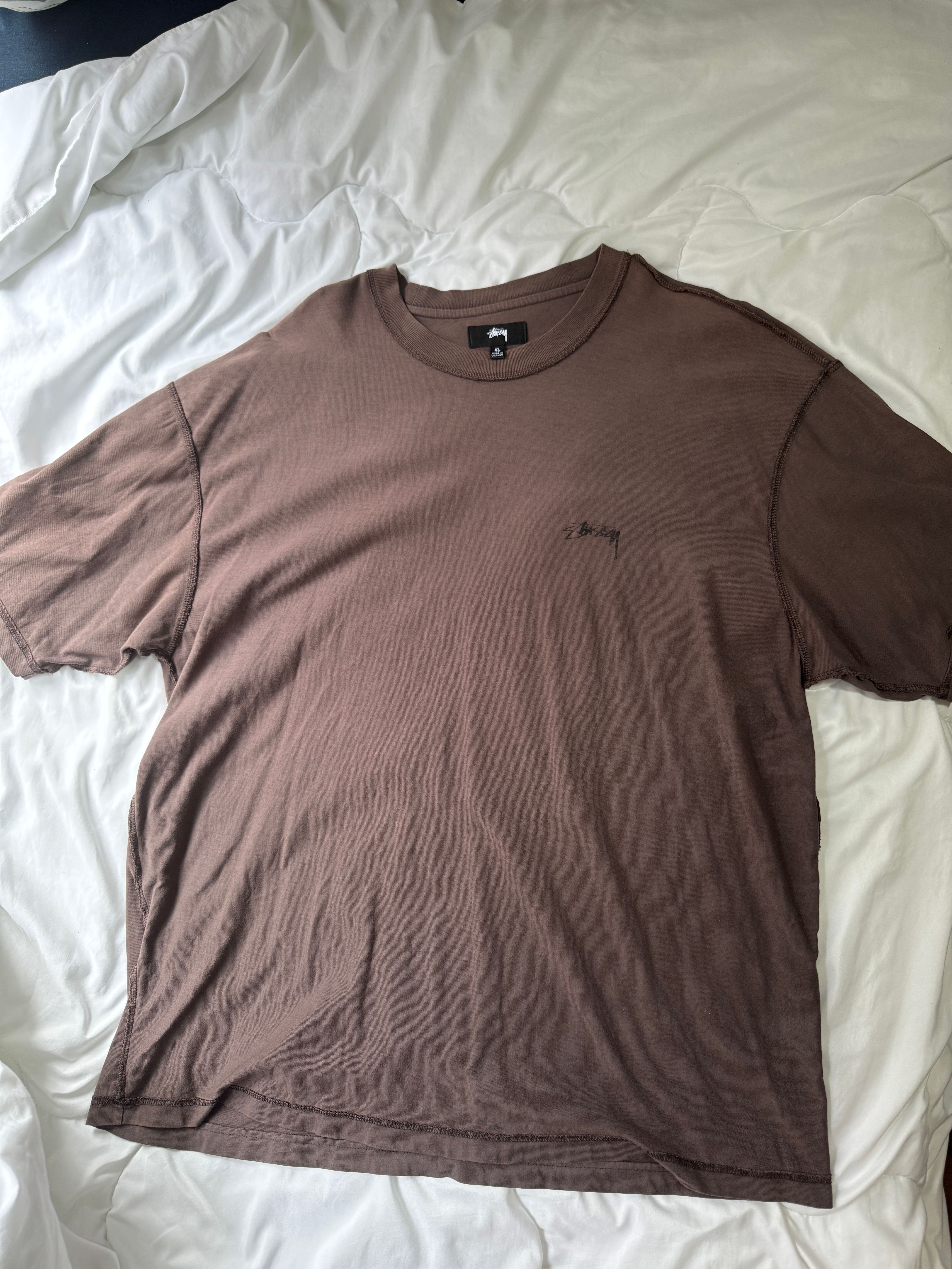 Stussy Lazy SS Tee "Faded Black"