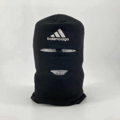 BALENCIAGA(バレンシアガ) × アディダス ニットキャップ #48 アクリル 712206 帽子 ブラック