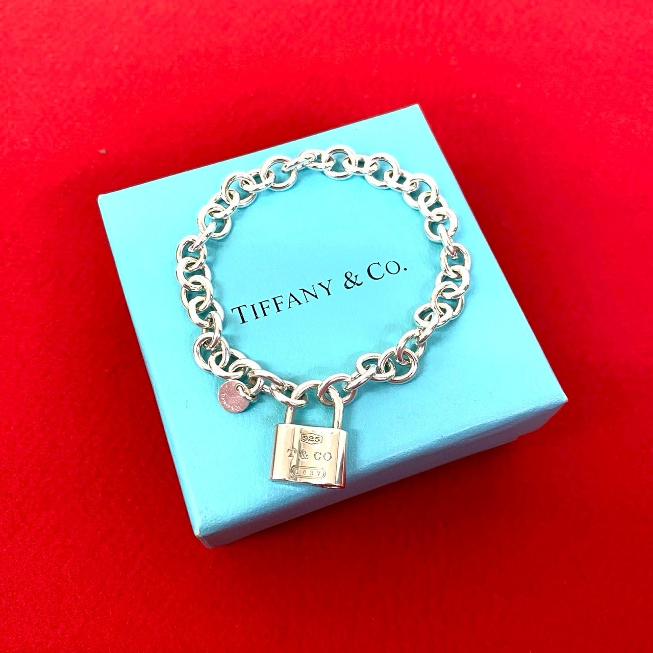 TIFFANY&Co. ティファニー カデナ ロック ブレスレット 1837 シルバー925 ブレスレット シルバー
 05007