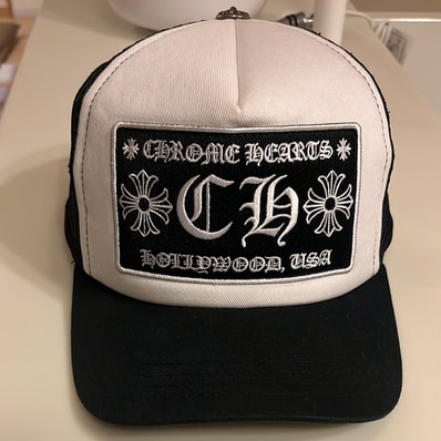 Chrome Hearts Trucker Cap CH "Black/White"