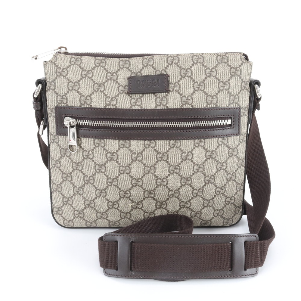 ■極美品 グッチ GGスプリーム 406410 ショルダーバッグ